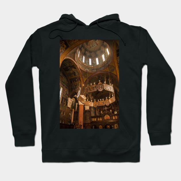 Holy Trinity Orthodox Church in Banja Luka, Bosnia Hoodie by jojobob